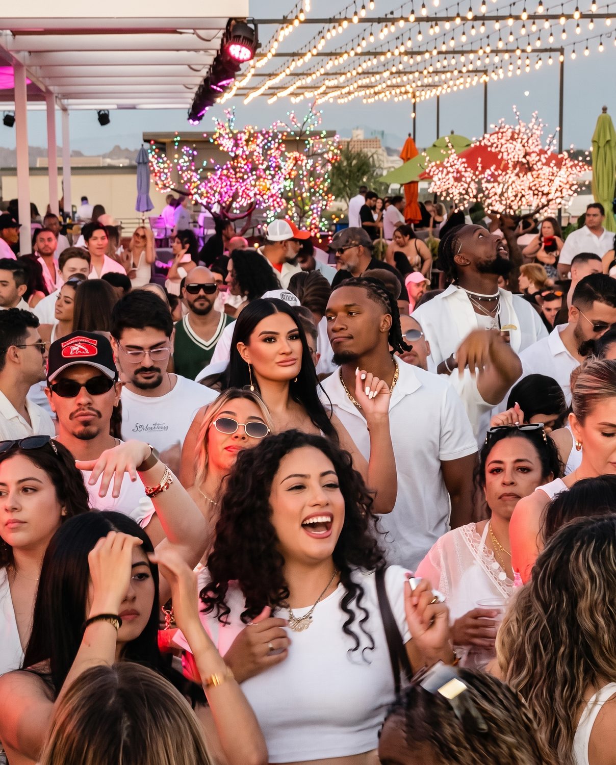 the crowd