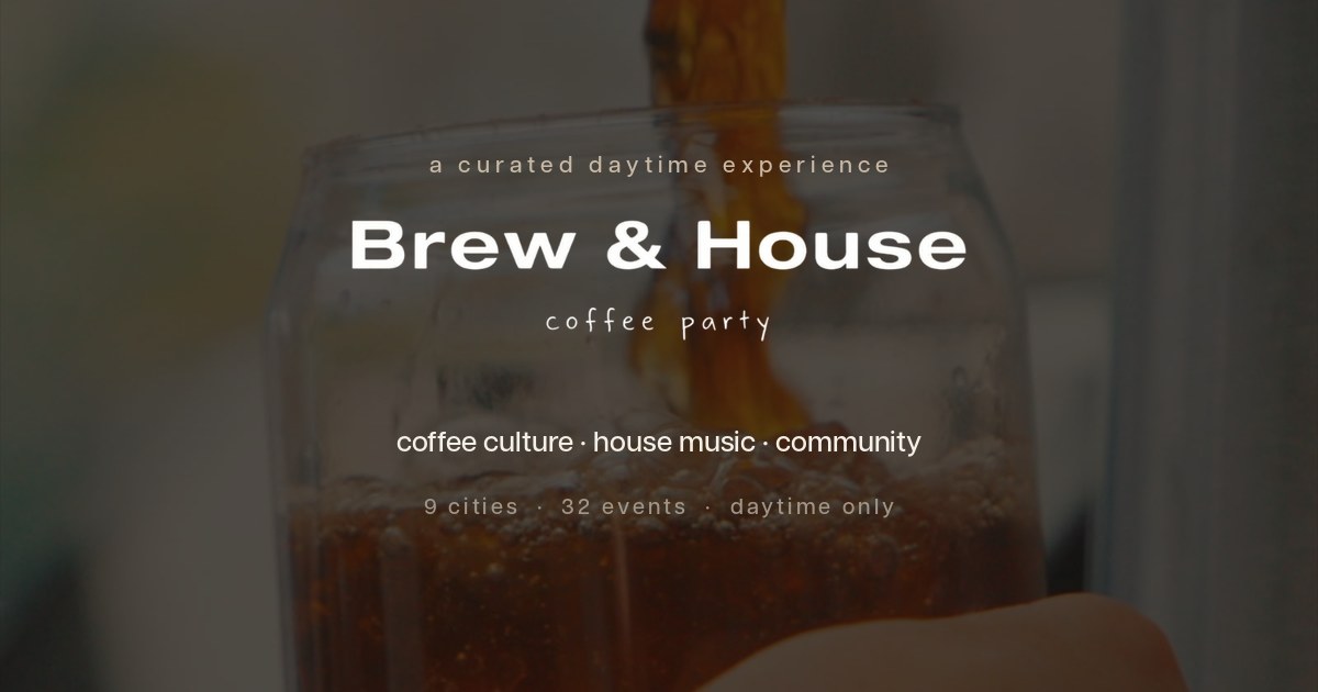 brew & house key art